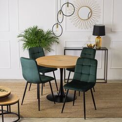 Стул Mebel Elite Peru (Green/Black) Thumb
