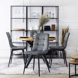 Scaun Mebel Elite Peru (Grey/Black) Thumb