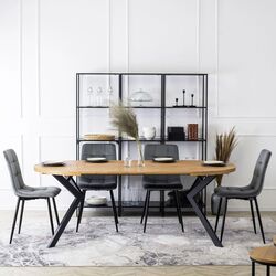 Scaun Mebel Elite Peru (Grey/Black) Thumb