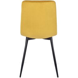 Стул Mebel Elite Peru (Mustard/Black) Thumb