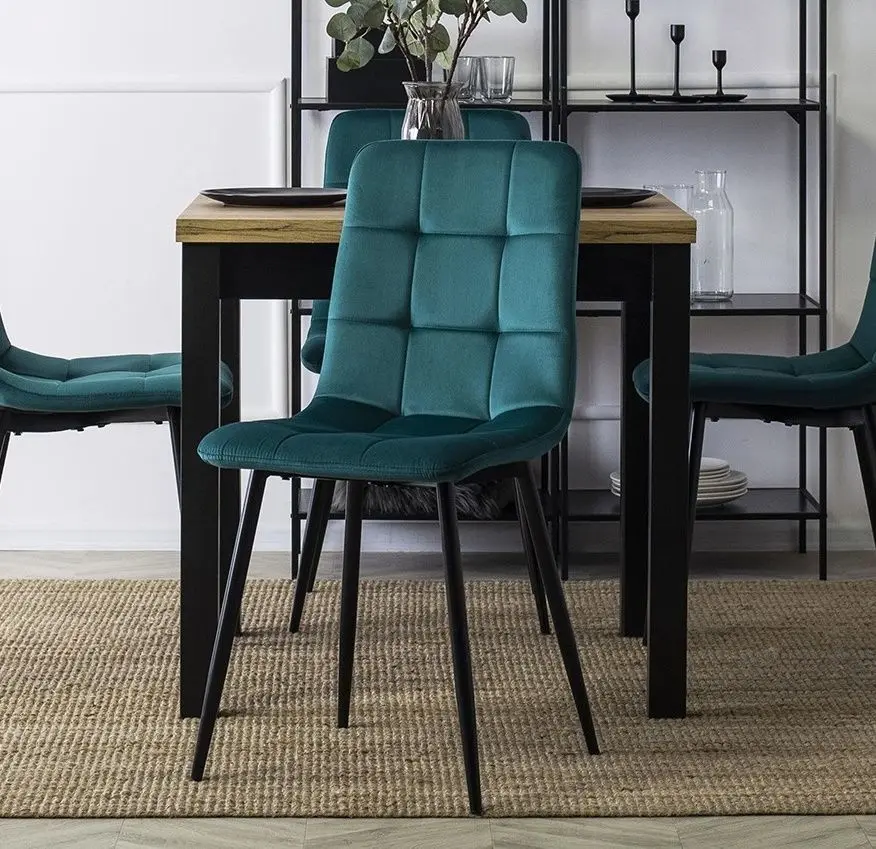 Scaun Mebel Elite Peru (Turquoise/Black)