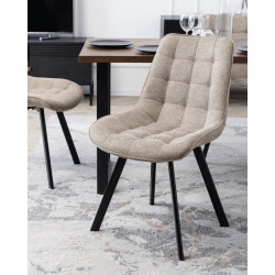 Scaun Mebel Elite Rick 2 (Beige/Black)