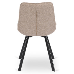 Стул Mebel Elite Rick 2 (Beige/Black) Thumb