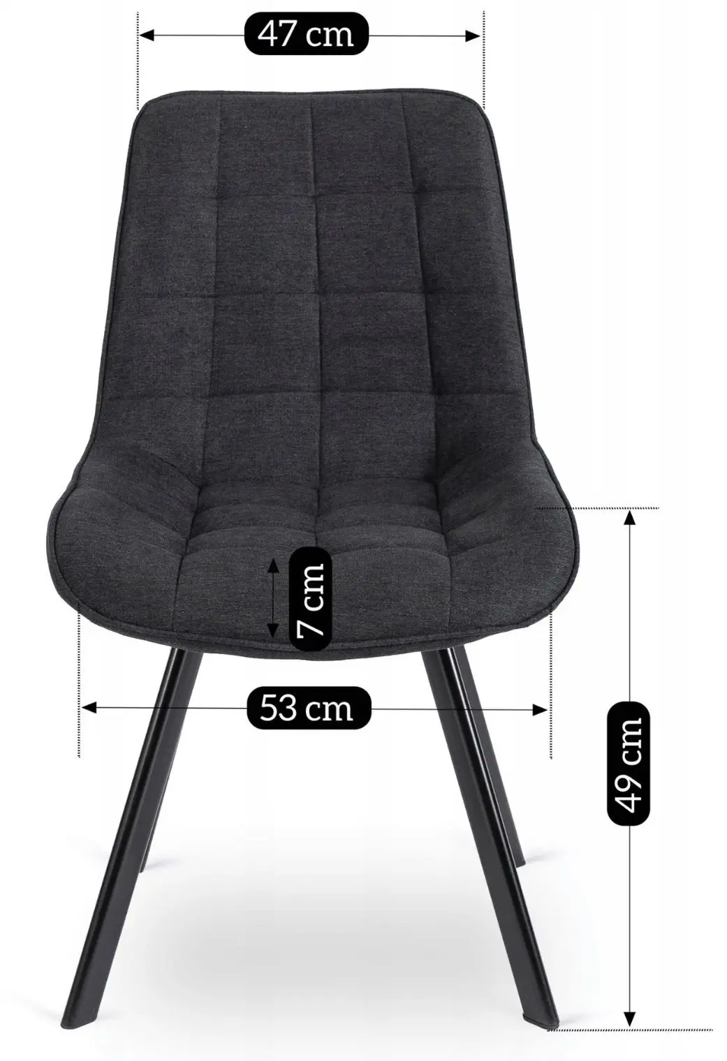 Scaun Mebel Elite Rick 2 (Black)