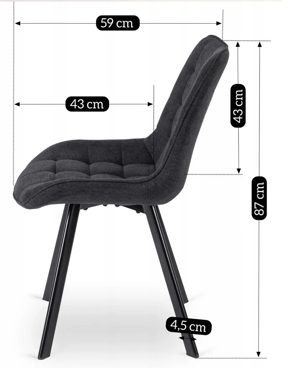 Scaun Mebel Elite Rick 2 (Black)