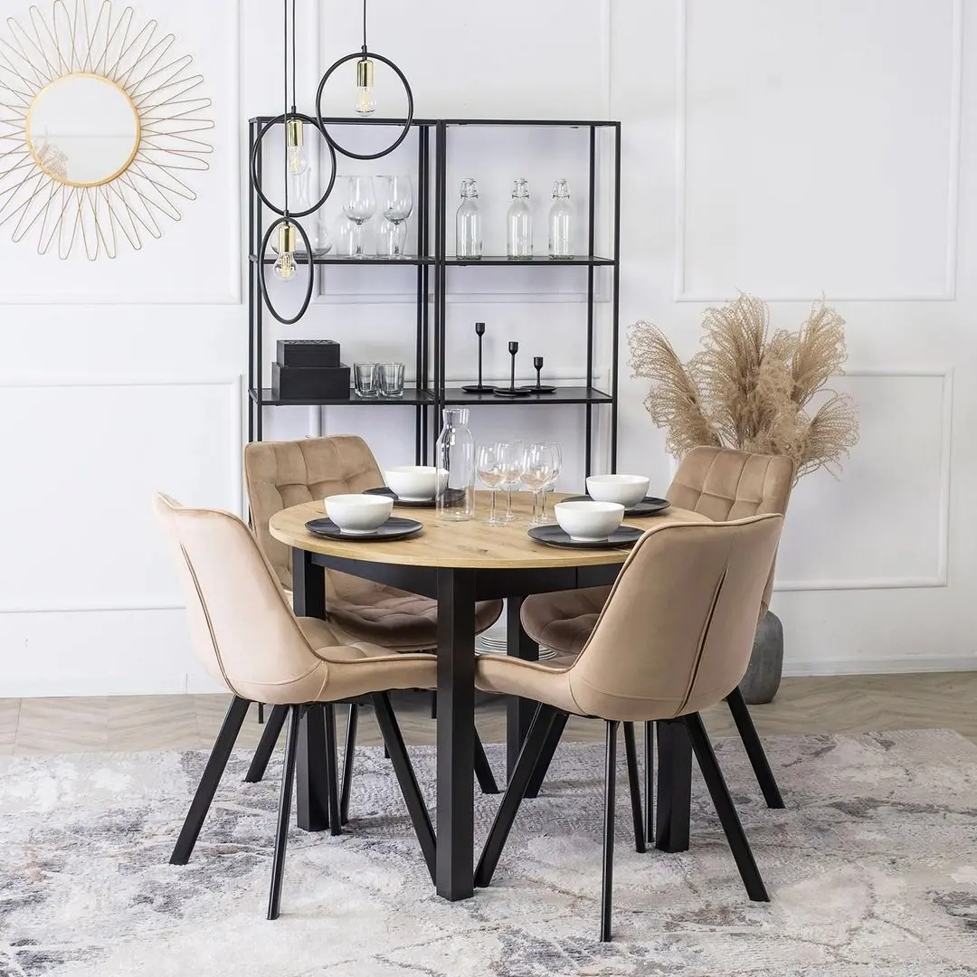 Scaun Mebel Elite Rick (Beige/Golden)