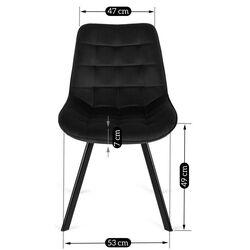 Scaun Mebel Elite Rick (Black) Thumb
