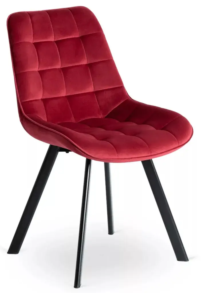 Стул Mebel Elite Rick (Burgundy/Black)