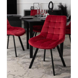 Scaun Mebel Elite Rick (Burgundy/Black)