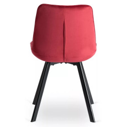 Стул Mebel Elite Rick (Burgundy/Black) Thumb