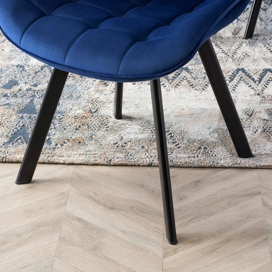 Scaun Mebel Elite Rick (Dark Blue/Black)