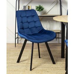 Scaun Mebel Elite Rick (Dark Blue/Black)