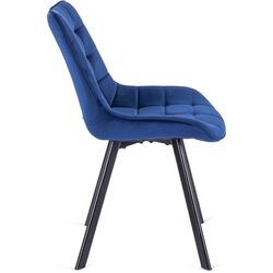 Scaun Mebel Elite Rick (Dark Blue/Black) Thumb