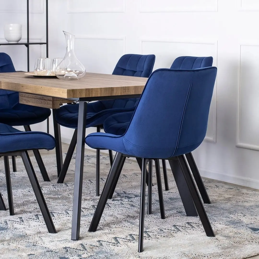 Scaun Mebel Elite Rick (Dark Blue/Black)