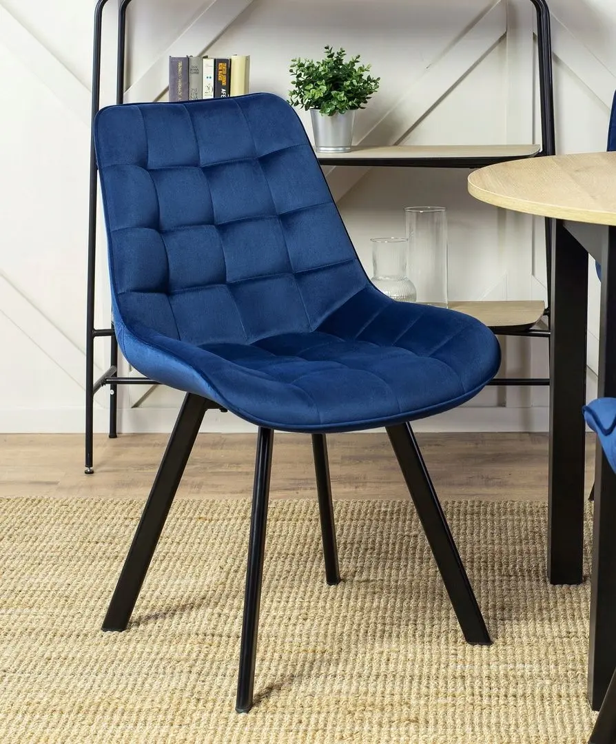 Scaun Mebel Elite Rick (Dark Blue/Black)