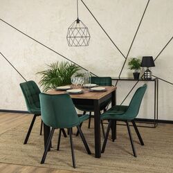 Scaun Mebel Elite Rick (Green/Black) Thumb