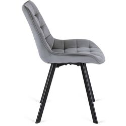 Scaun Mebel Elite Rick (Grey/Black) Thumb