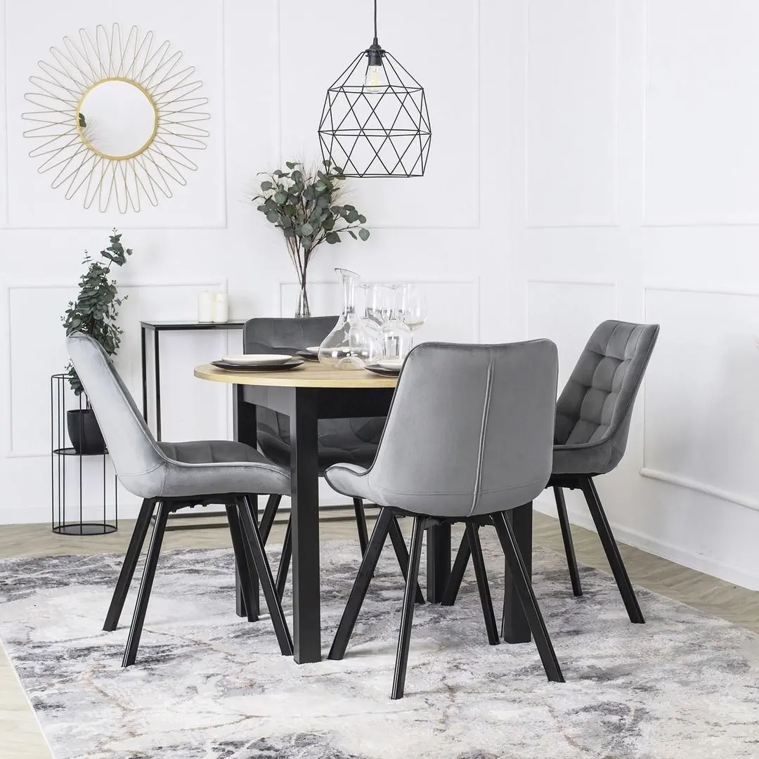 Scaun Mebel Elite Rick (Grey/Black)