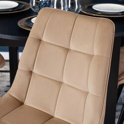 Scaun Mebel Elite Rio (Beige/Black) Thumb