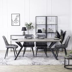 Scaun Mebel Elite Rio (Grey/Black) Thumb