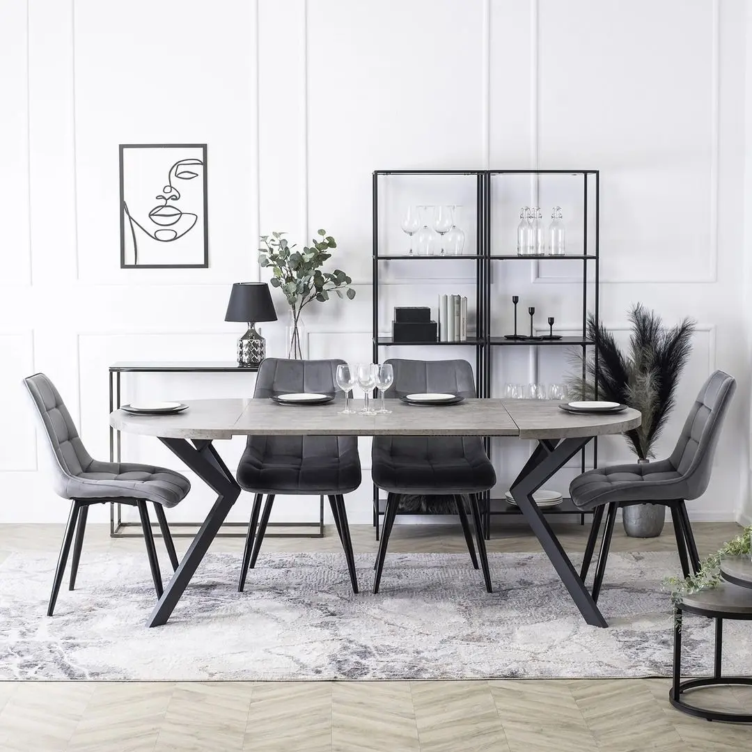 Scaun Mebel Elite Rio (Grey/Black)