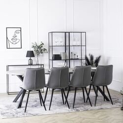 Scaun Mebel Elite Rio (Grey/Black) Thumb