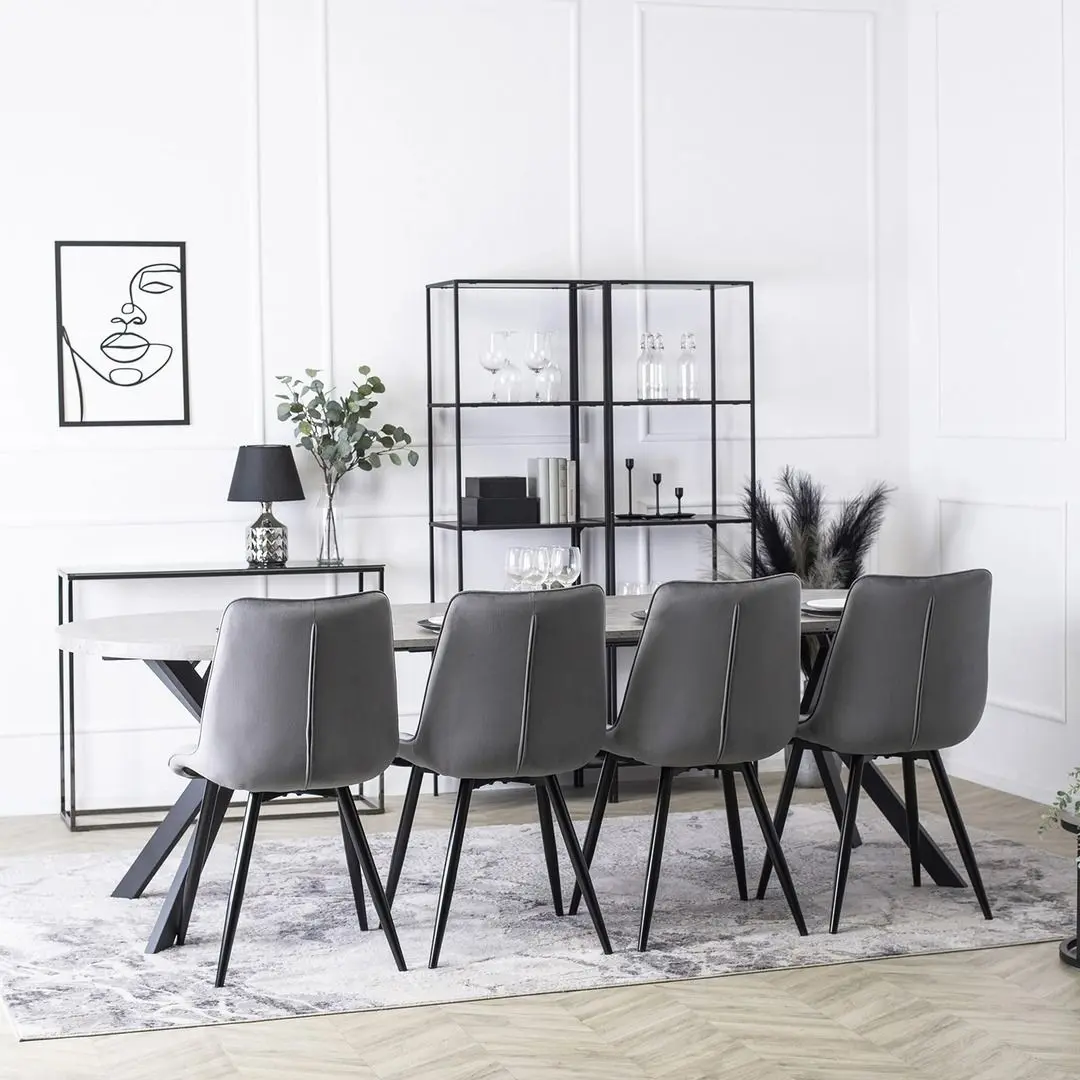 Scaun Mebel Elite Rio (Grey/Black)