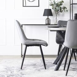 Scaun Mebel Elite Rio (Grey/Black) Thumb