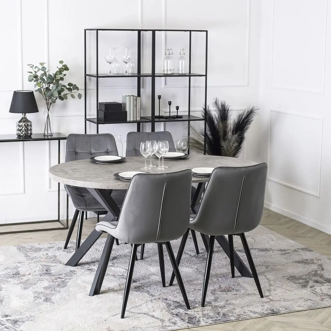 Scaun Mebel Elite Rio (Grey/Black)