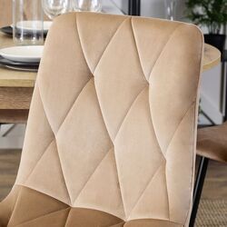 Стул Mebel Elite Robin (Beige/Black) Thumb