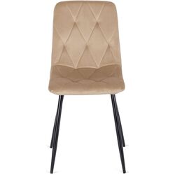 Стул Mebel Elite Robin (Beige/Black) Thumb