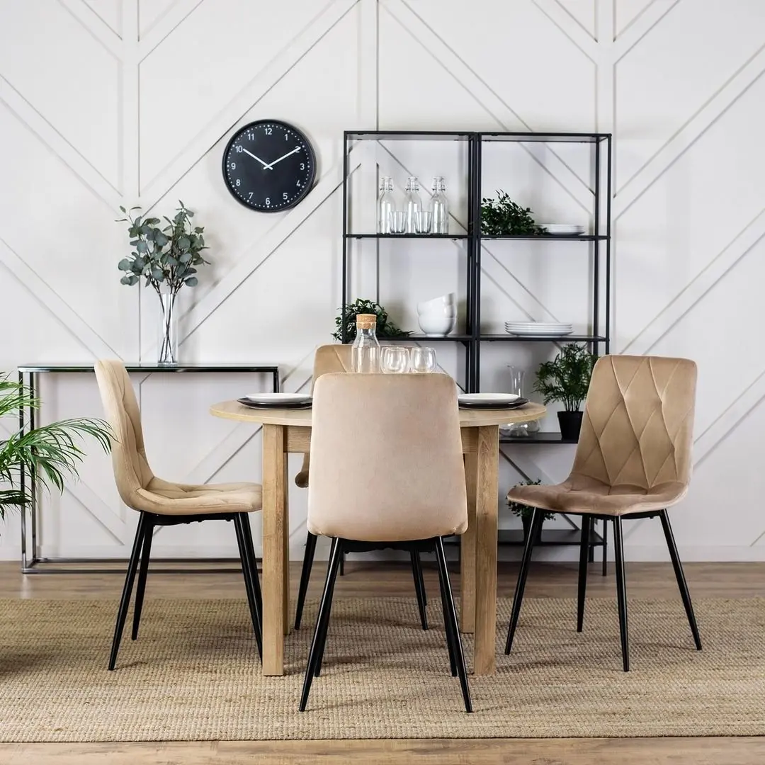 Стул Mebel Elite Robin (Beige/Black) - 8