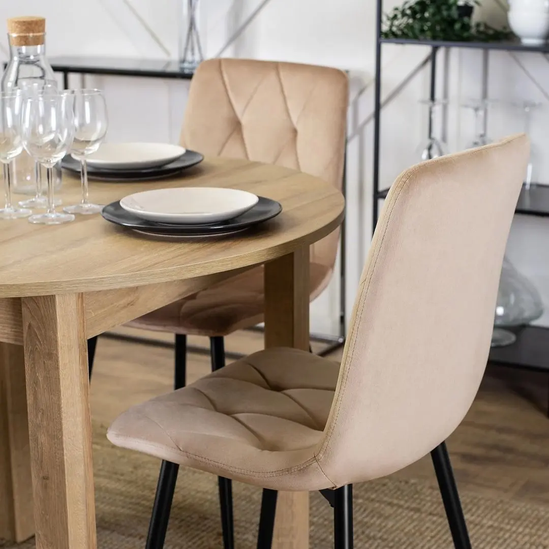 Стул Mebel Elite Robin (Beige/Black) - 9