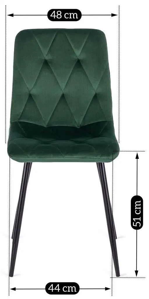 Scaun Mebel Elite Robin (Green/Black) - 2