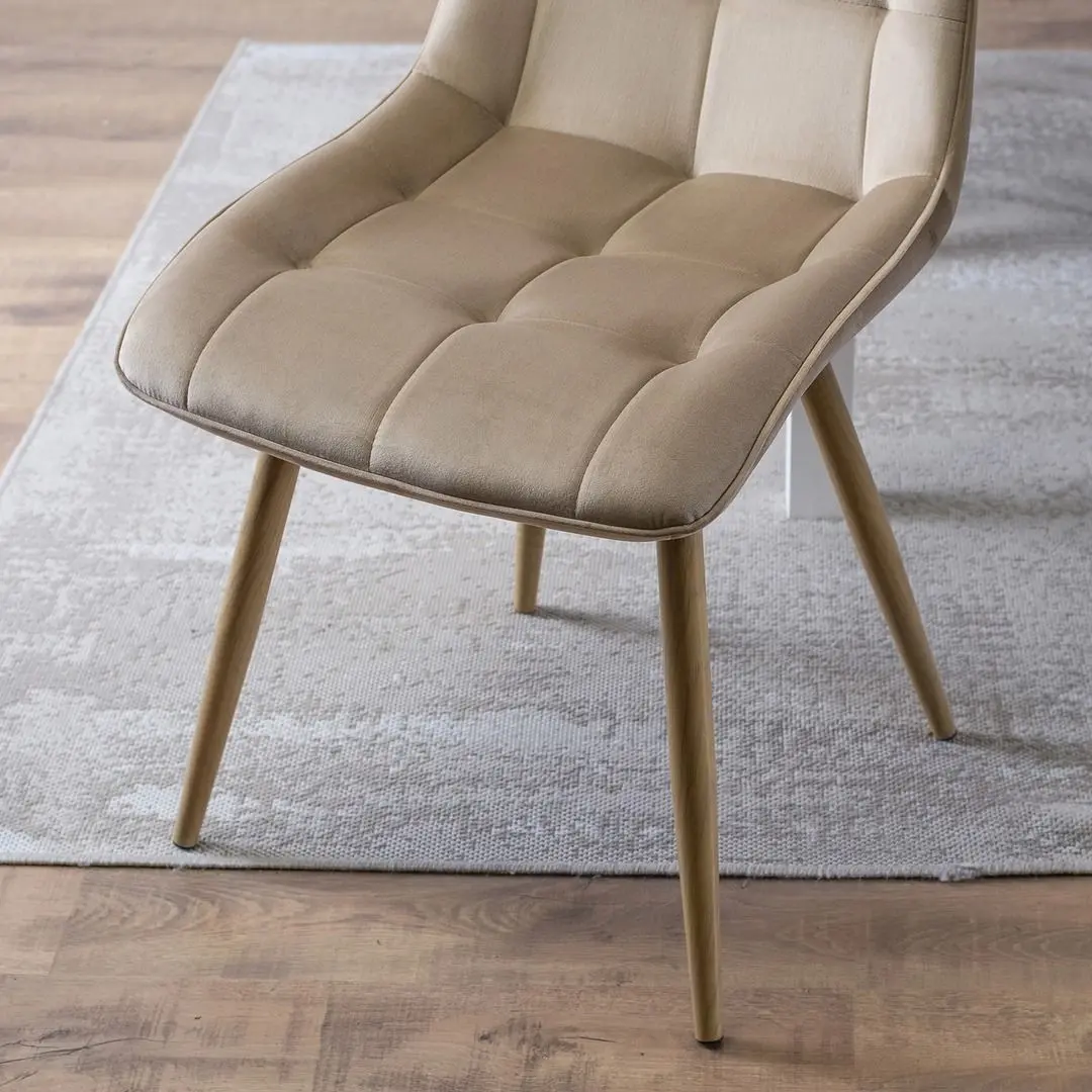 Scaun Mebel Elite Rodri (Beige/Natural Oak)