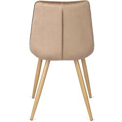 Scaun Mebel Elite Rodri (Beige/Natural Oak) Thumb