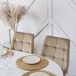 Scaun Mebel Elite Rodri (Beige/Natural Oak) Thumb