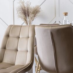 Scaun Mebel Elite Rodri (Beige/Natural Oak) Thumb