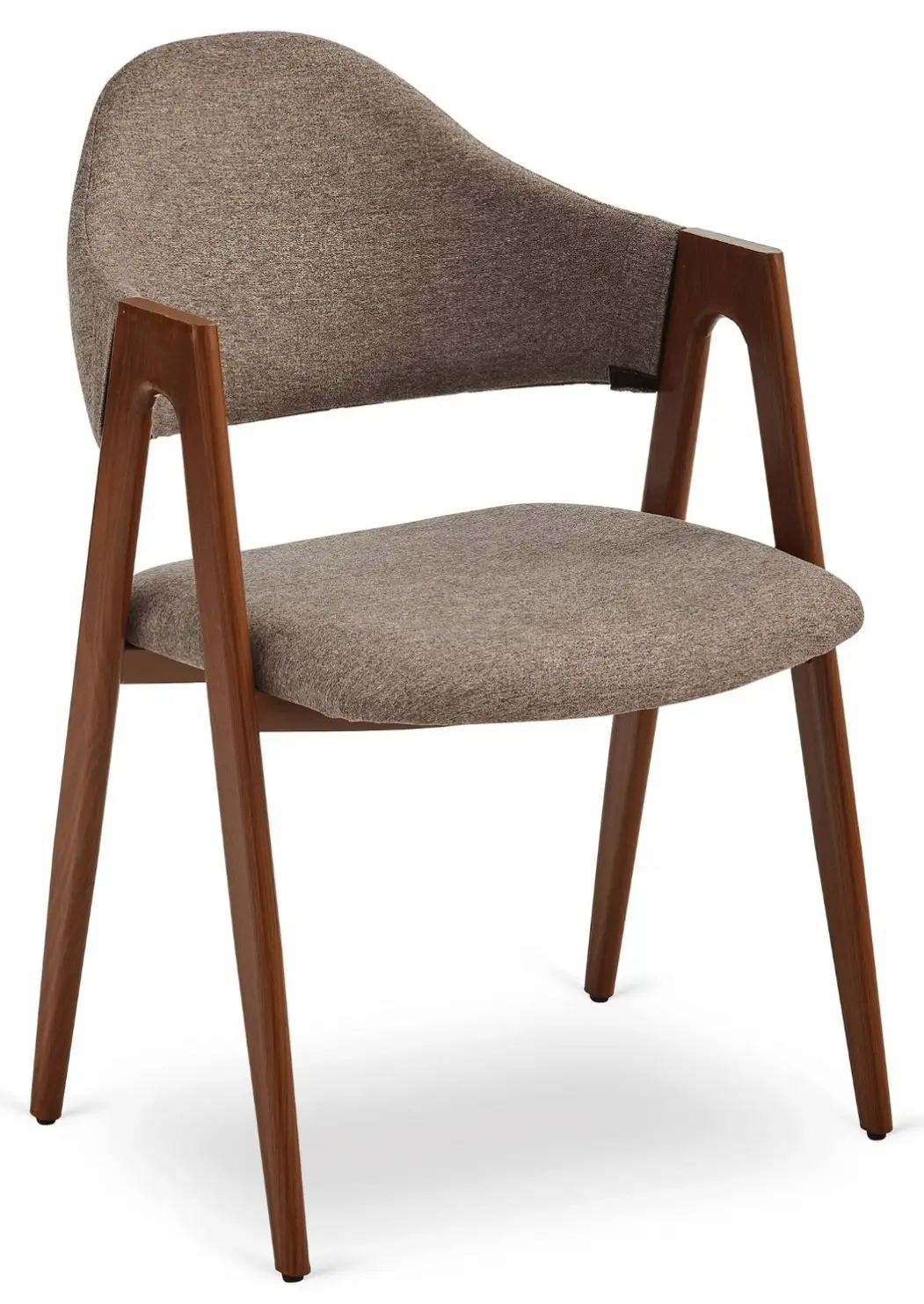 Scaun Mebel Elite Ruiz (Beige/Walnut)