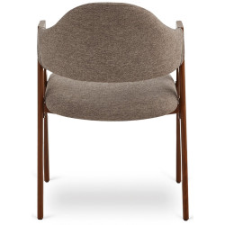 Scaun Mebel Elite Ruiz (Beige/Walnut) Thumb