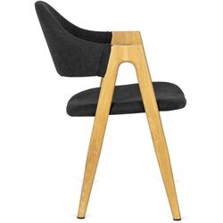 Scaun Mebel Elite Ruiz (Black/Honey Oak) Thumb