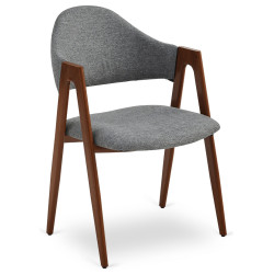 Scaun Mebel Elite Ruiz (Grey/Walnut) Thumb