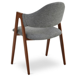 Scaun Mebel Elite Ruiz (Grey/Walnut) Thumb