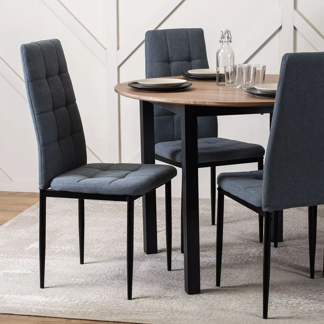 Scaun Mebel Elite Tex (Dark Grey/Black)