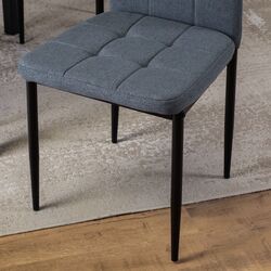 Scaun Mebel Elite Tex (Dark Grey/Black) Thumb