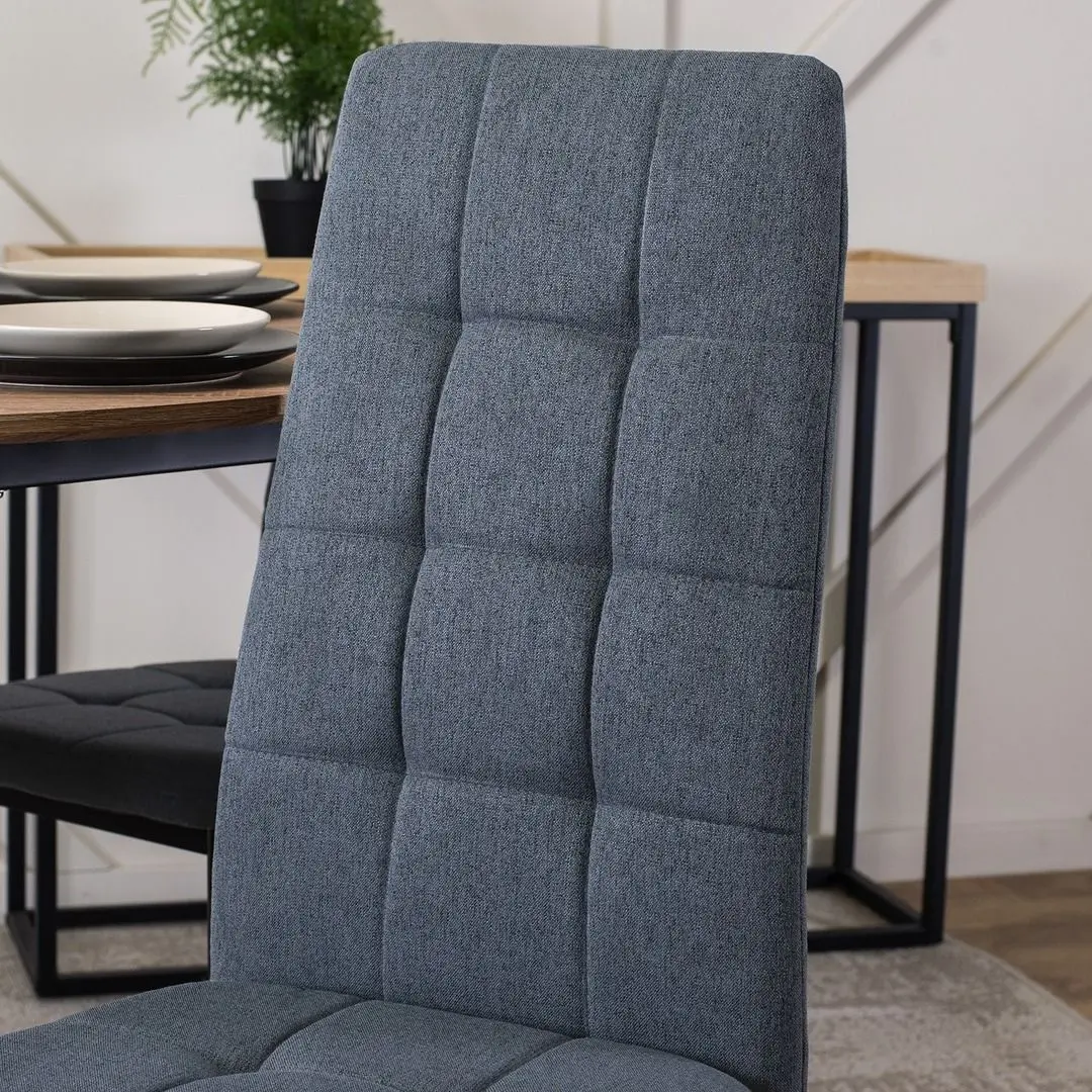 Scaun Mebel Elite Tex (Dark Grey/Black)