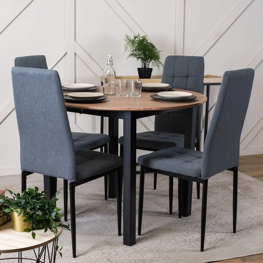 Scaun Mebel Elite Tex (Dark Grey/Black)