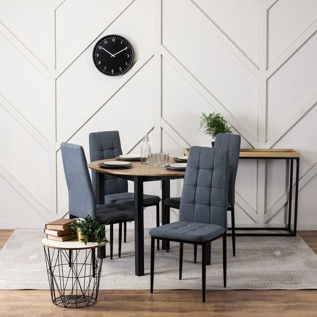 Scaun Mebel Elite Tex (Dark Grey/Black)