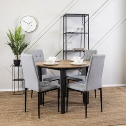 Scaun Mebel Elite Tex (Grey/Black) Thumb