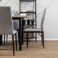 Scaun Mebel Elite Tex (Grey/Black) Thumb